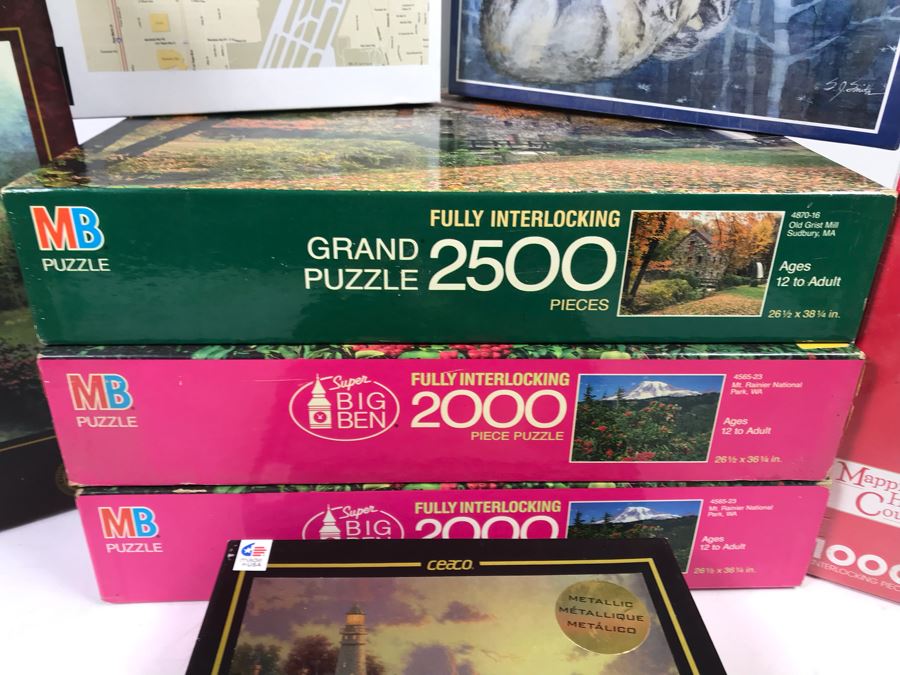 Large New Old Stock Sealed Puzzles [Photo 6]