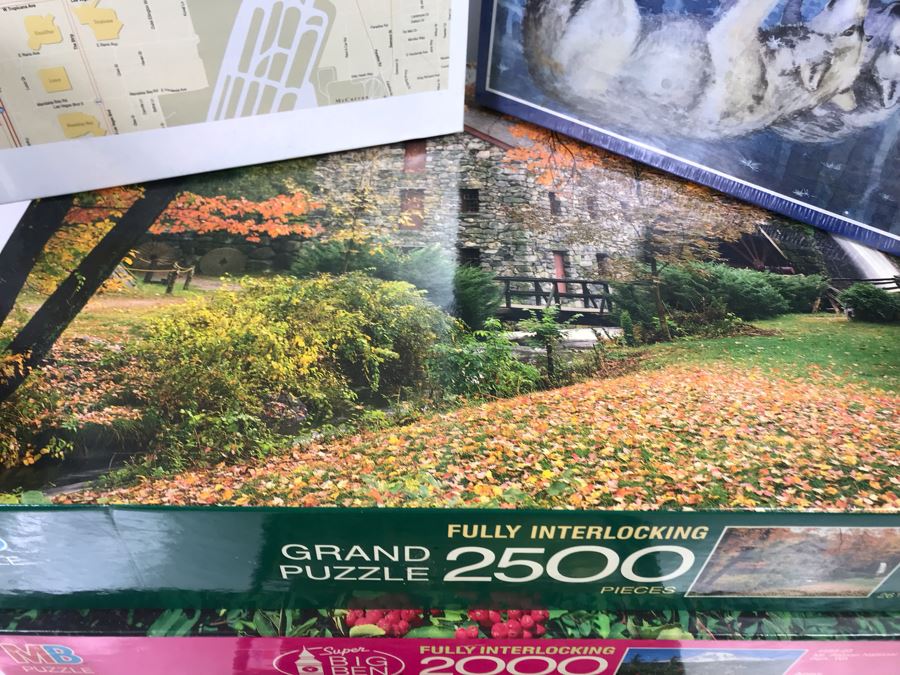 Large New Old Stock Sealed Puzzles [Photo 7]