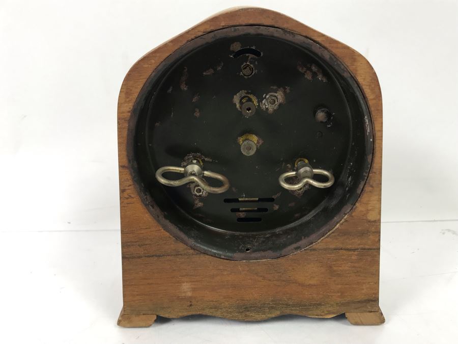 Vintage Art Deco Ingraham Eight Day Clock [Photo 10]