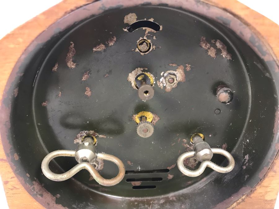 Vintage Art Deco Ingraham Eight Day Clock [Photo 12]