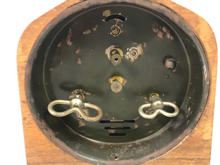 Vintage Art Deco Ingraham Eight Day Clock [Photo 11]