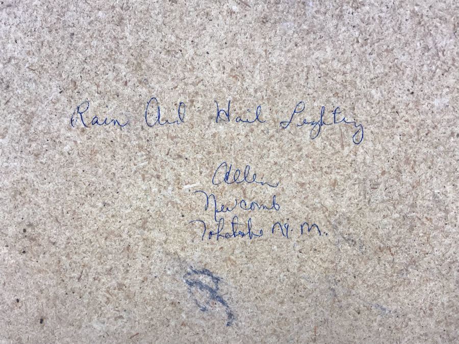 Pair Of Signed Navajo Sandpaintings [Photo 6]