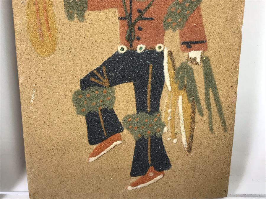 Pair Of Signed Navajo Sandpaintings [Photo 10]