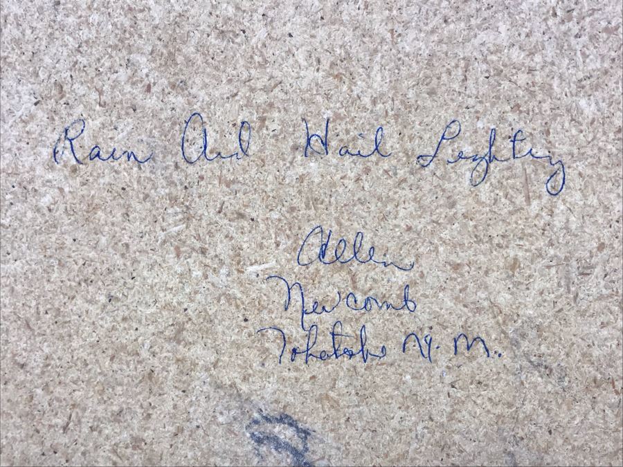 Pair Of Signed Navajo Sandpaintings [Photo 7]