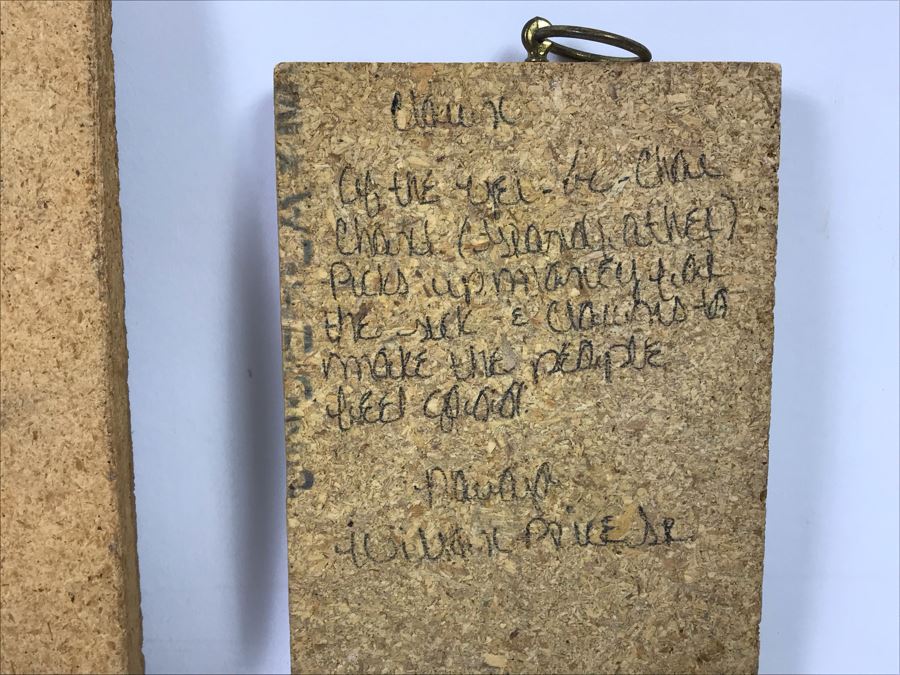 Pair Of Signed Navajo Sandpaintings [Photo 11]