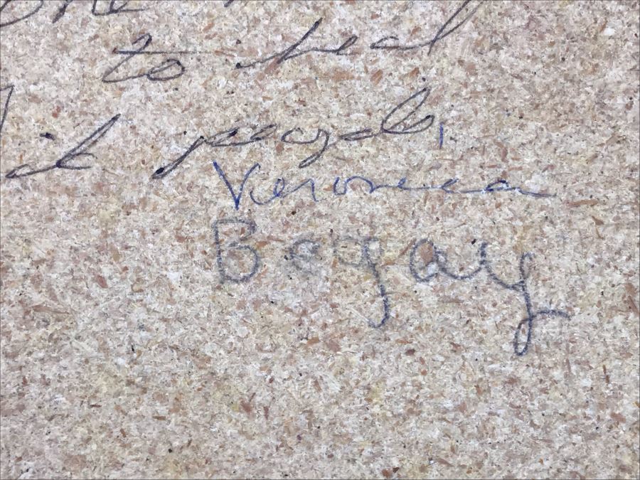 Signed Navajo Sandpainting 8' X 8' [Photo 12]