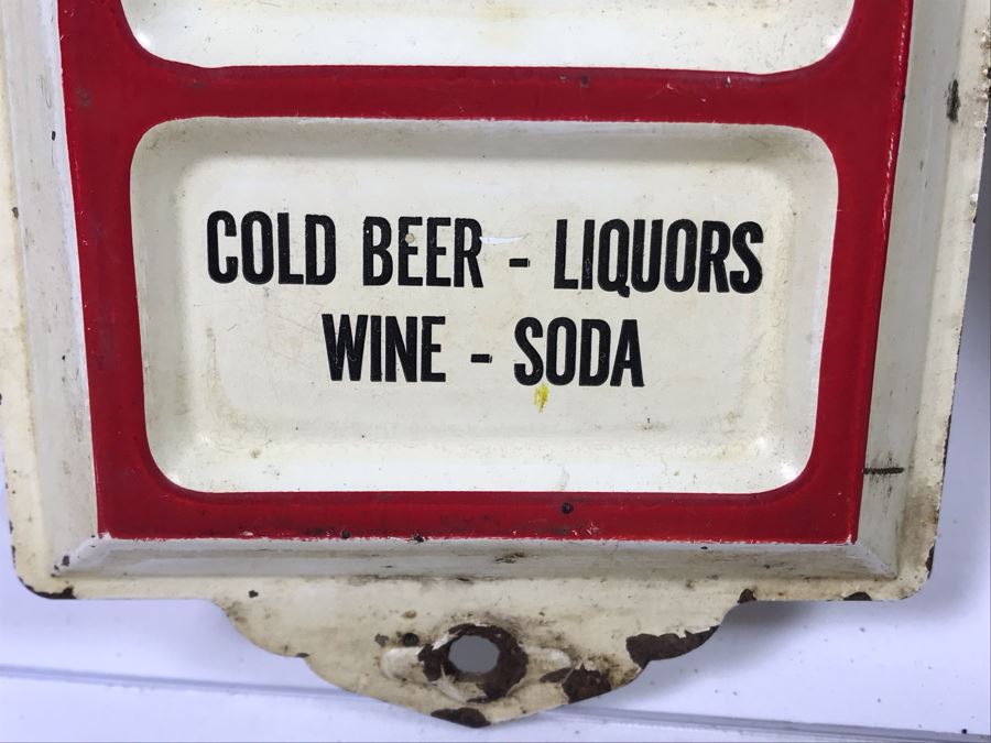 Vintage Grand Canyon, Arizona Tree Trunk With Print And Vintage Metal Advertising Thermometer East Brunswick, New Jersey [Photo 8]