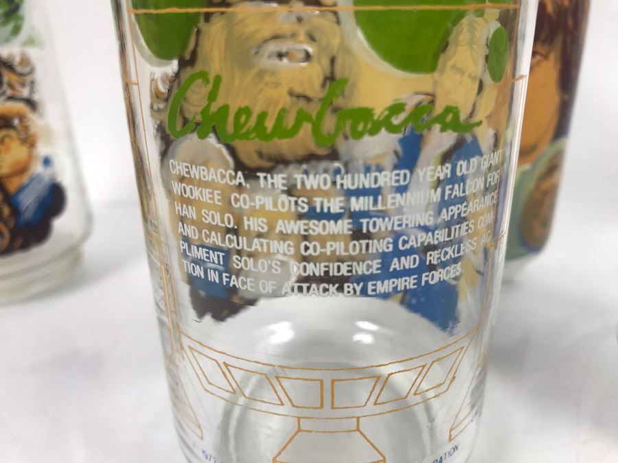 (5) Vintage 1977 Original Star Wars Burger King Collectible Glasses [Photo 5]