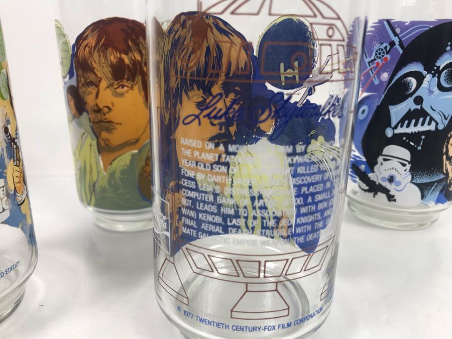 (5) Vintage 1977 Original Star Wars Burger King Collectible Glasses [Photo 11]