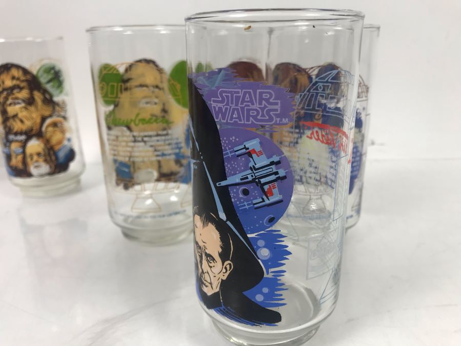 (5) Vintage 1977 Original Star Wars Burger King Collectible Glasses [Photo 14]