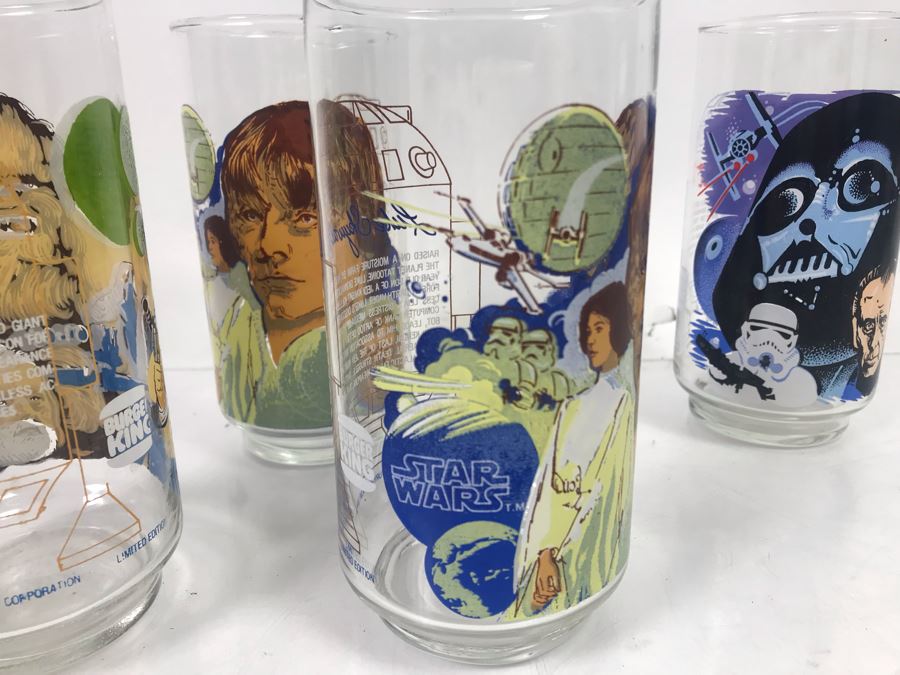 (5) Vintage 1977 Original Star Wars Burger King Collectible Glasses [Photo 8]