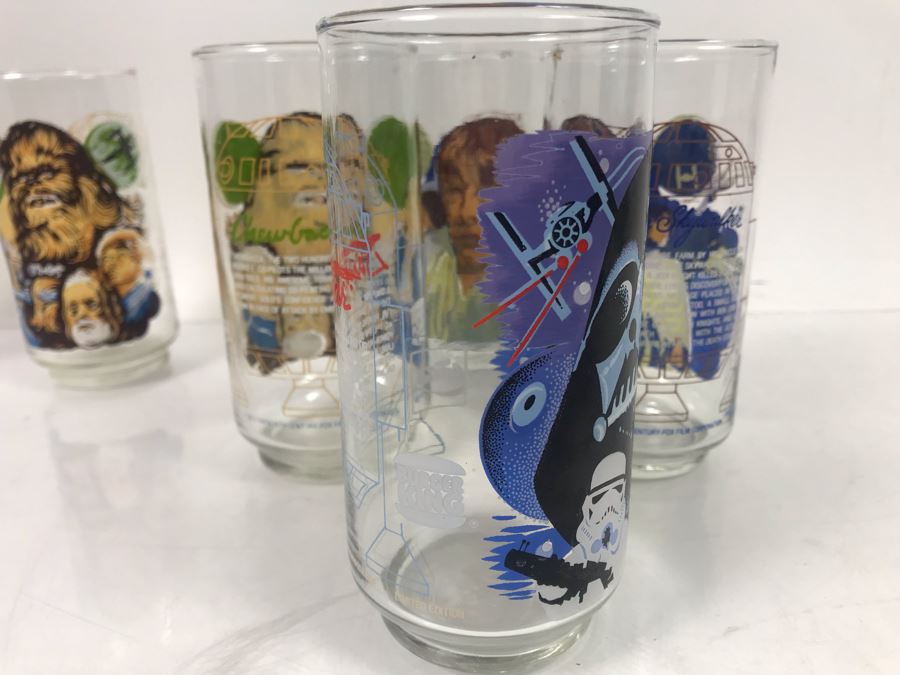 (5) Vintage 1977 Original Star Wars Burger King Collectible Glasses [Photo 13]