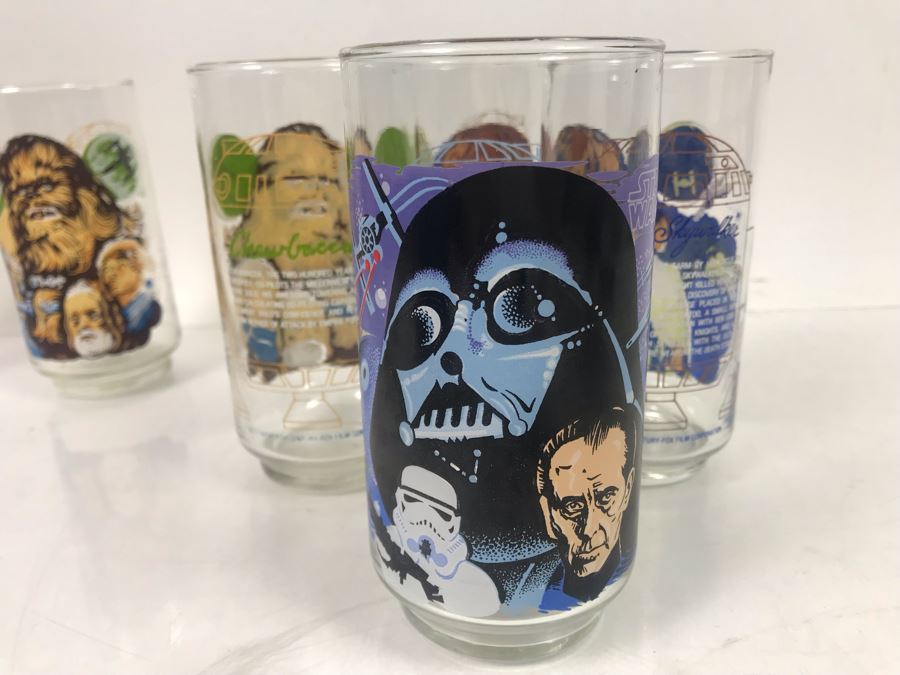 (5) Vintage 1977 Original Star Wars Burger King Collectible Glasses [Photo 12]