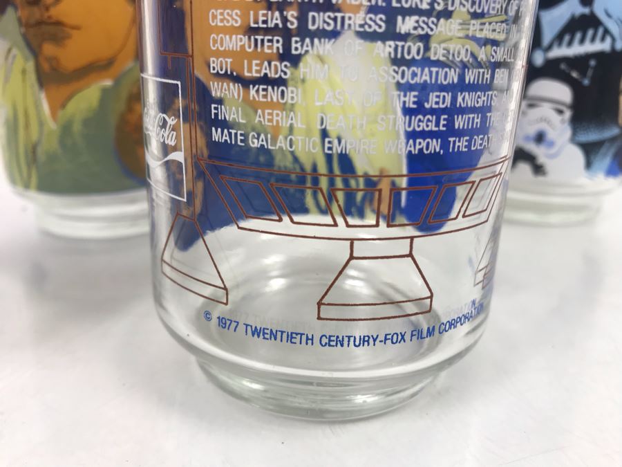 (5) Vintage 1977 Original Star Wars Burger King Collectible Glasses [Photo 10]