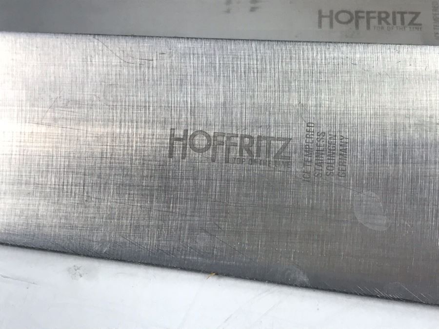 Hoffritz Knife Holder With Various Knives Including Hoffritz - See Photos [Photo 9]