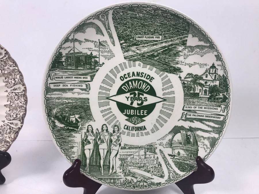 San Diego And Oceanside Collectible Plates [Photo 3]