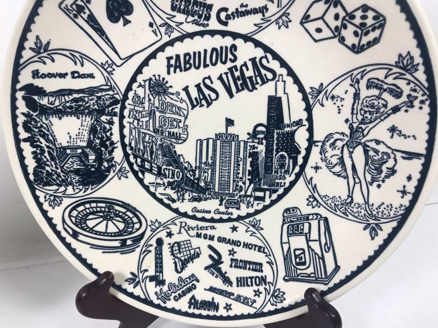Pair Of Las Vegas Collectible Plates: Vernon Kilns And Enco [Photo 9]