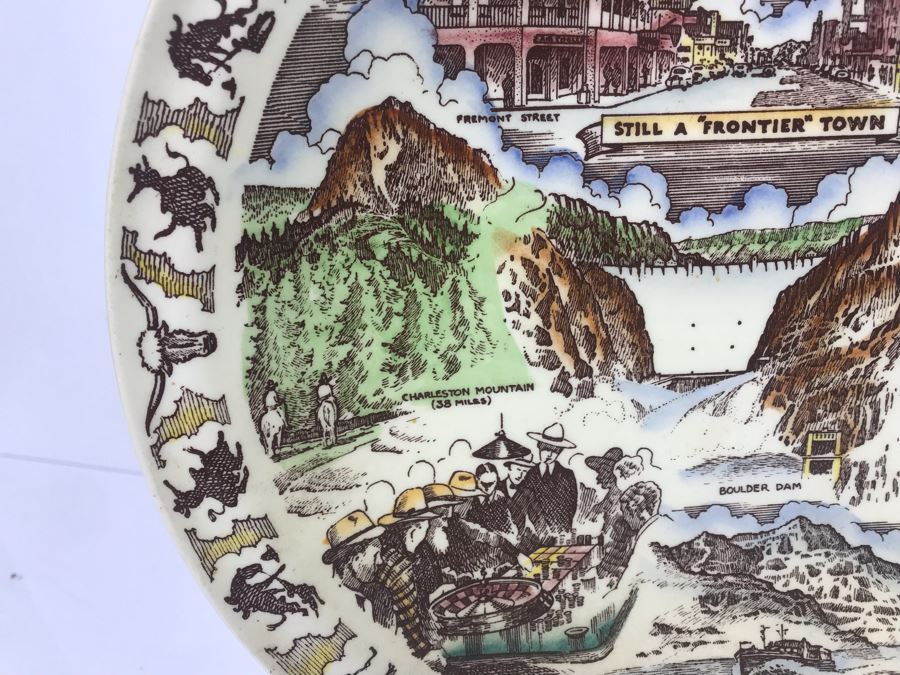 Pair Of Las Vegas Collectible Plates: Vernon Kilns And Enco [Photo 6]