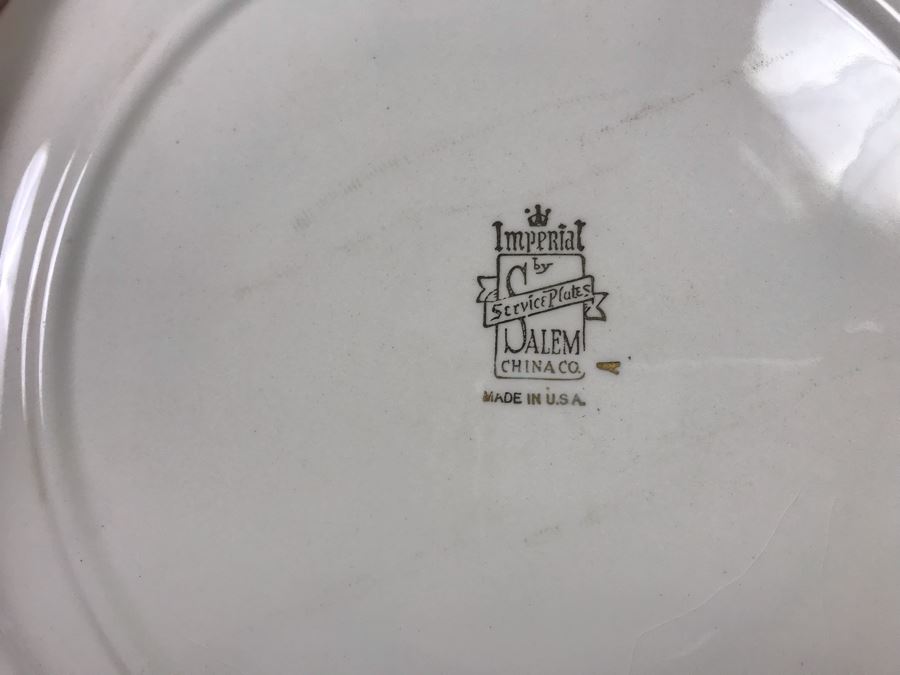 Pair Of Yosemite Falls Collectible Plates: Johnson Brothers And Salem China Co [Photo 11]