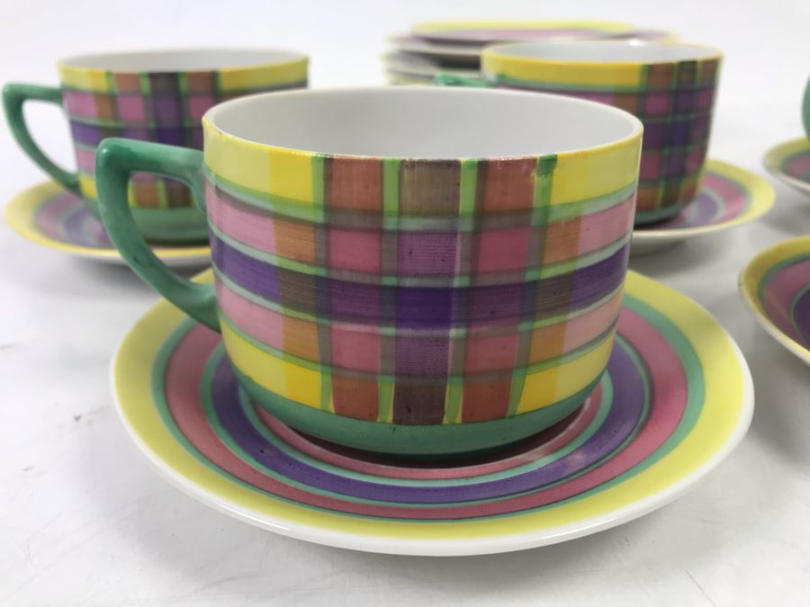Art Deco C.T. Altwasser Germany And H&C Schlaggenwald Cups And Saucers [Photo 4]