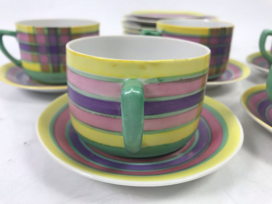 Art Deco C.T. Altwasser Germany And H&C Schlaggenwald Cups And Saucers [Photo 5]