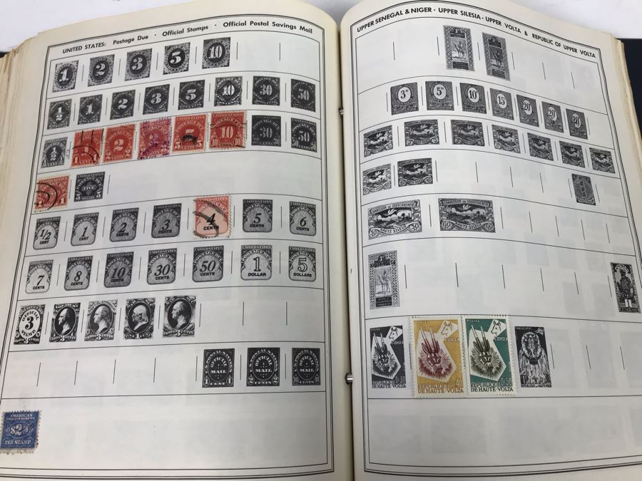Ambassador Stamp Album With Stamps - See Photos For Some Of The Stamps In Book [Photo 56]