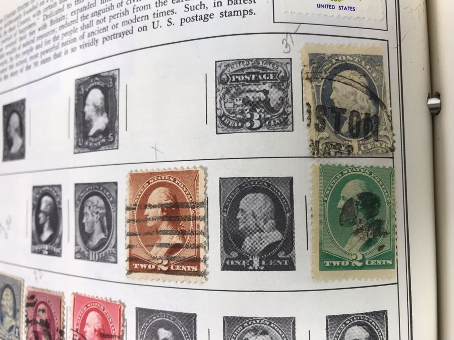 Ambassador Stamp Album With Stamps - See Photos For Some Of The Stamps In Book [Photo 42]