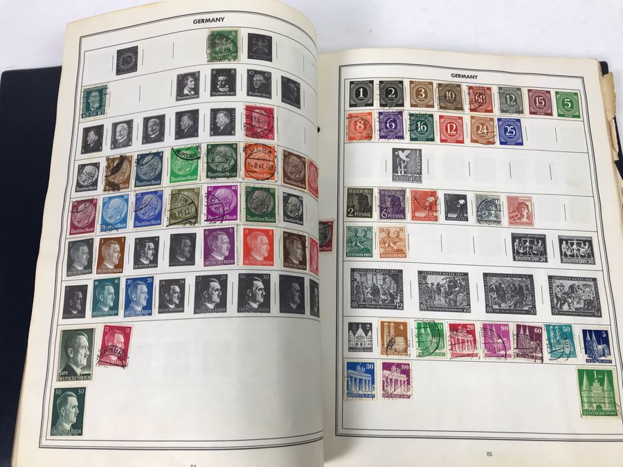 Ambassador Stamp Album With Stamps - See Photos For Some Of The Stamps In Book [Photo 27]