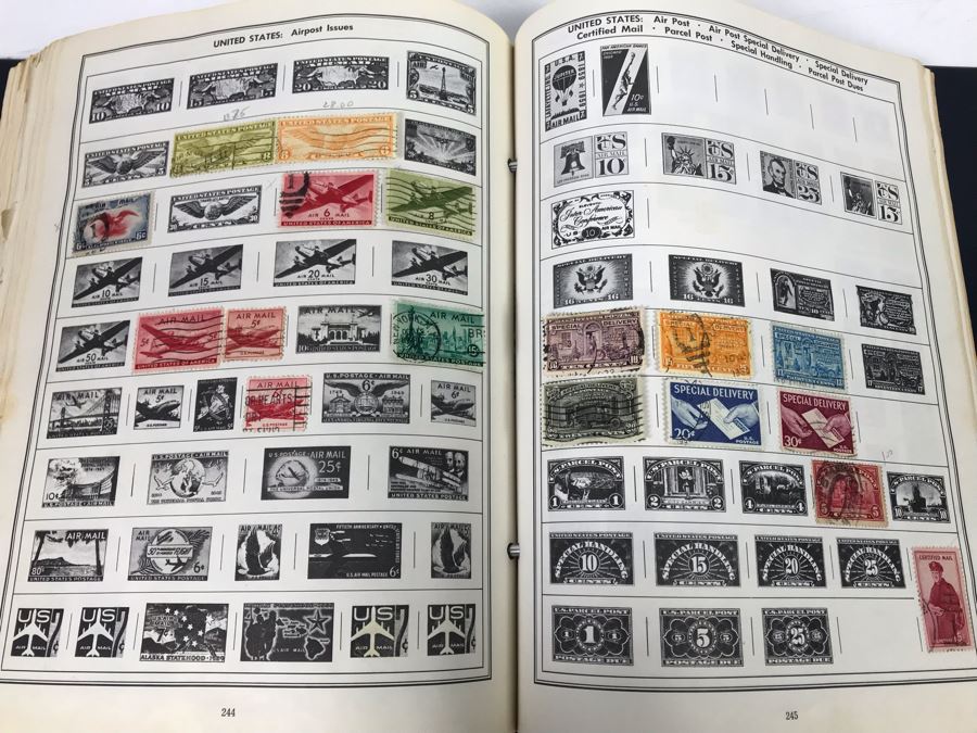 Ambassador Stamp Album With Stamps - See Photos For Some Of The Stamps In Book [Photo 54]