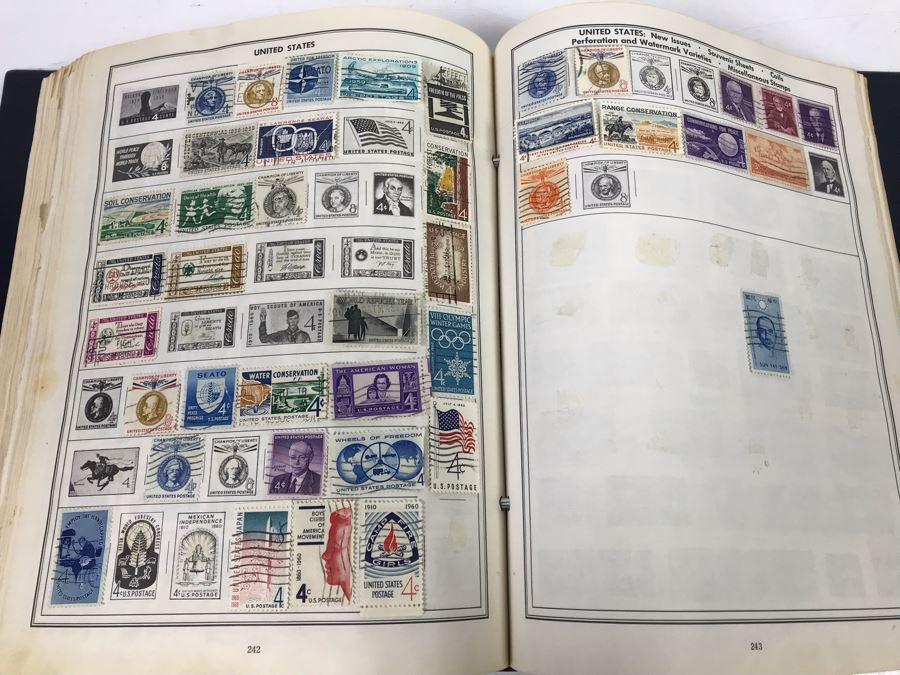 Ambassador Stamp Album With Stamps - See Photos For Some Of The Stamps In Book [Photo 53]