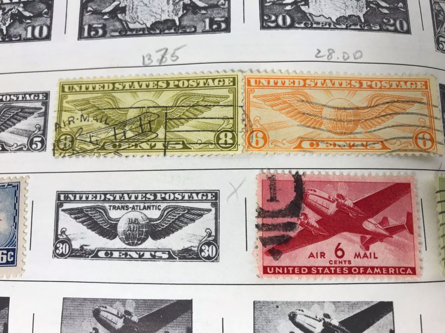 Ambassador Stamp Album With Stamps - See Photos For Some Of The Stamps In Book [Photo 55]