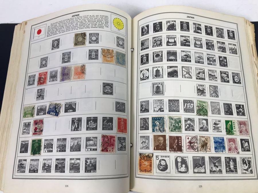 Ambassador Stamp Album With Stamps - See Photos For Some Of The Stamps In Book [Photo 33]
