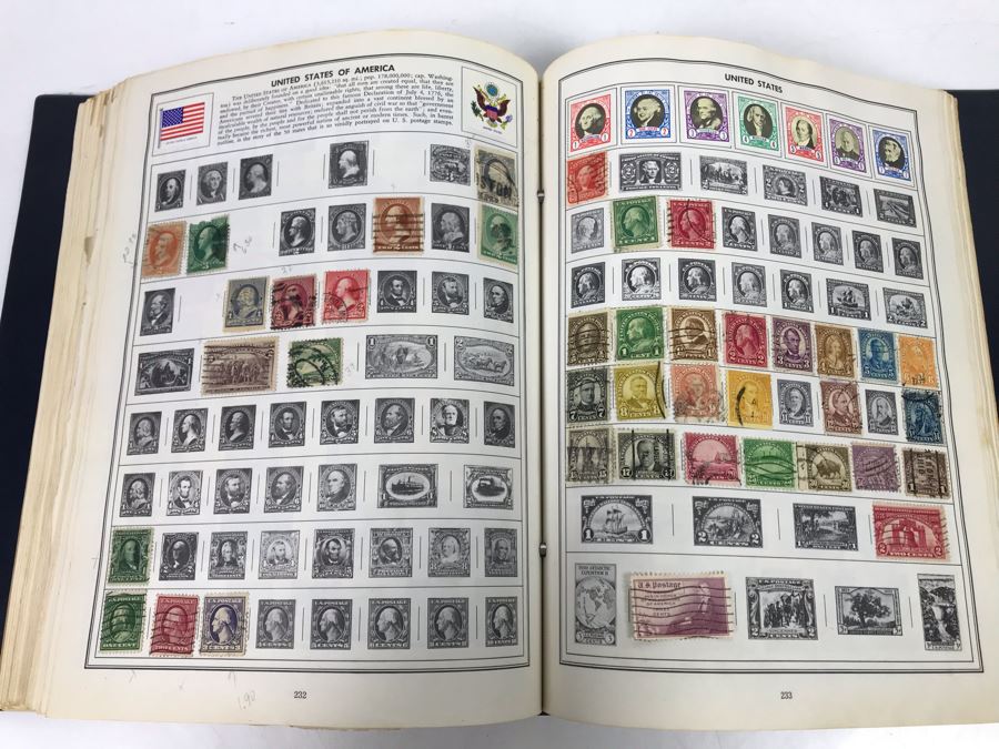 Ambassador Stamp Album With Stamps - See Photos For Some Of The Stamps In Book [Photo 40]