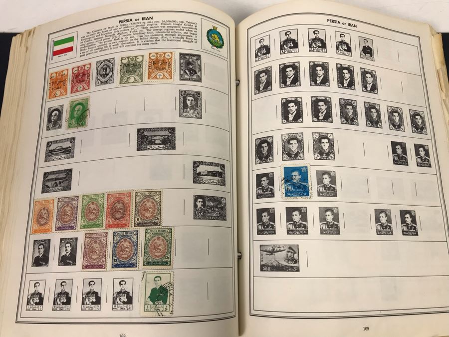 Ambassador Stamp Album With Stamps - See Photos For Some Of The Stamps In Book [Photo 36]