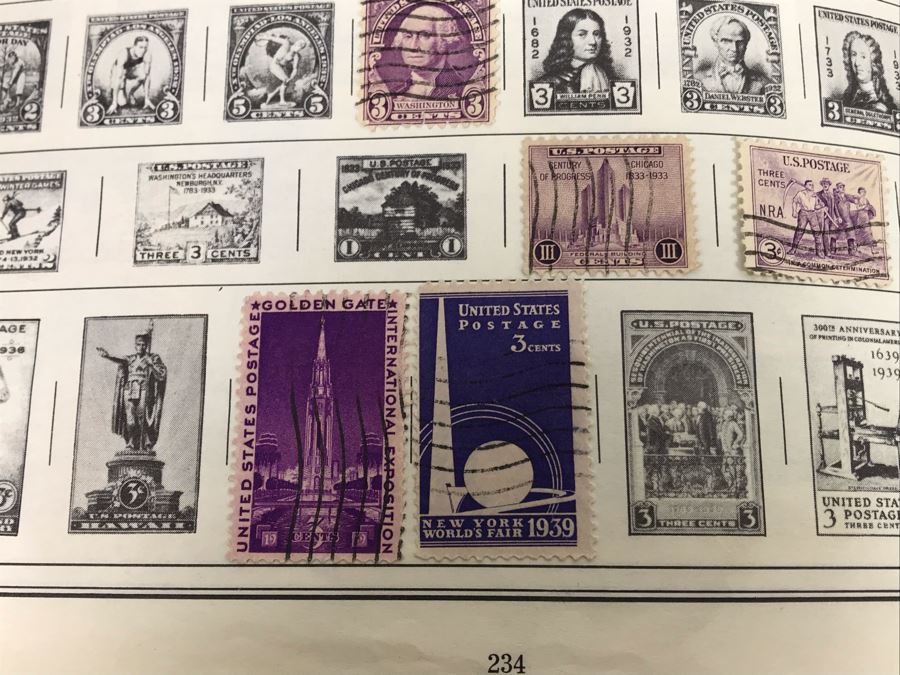 Ambassador Stamp Album With Stamps - See Photos For Some Of The Stamps In Book [Photo 48]