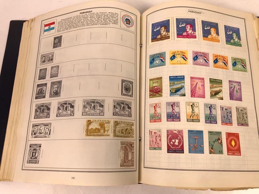 Ambassador Stamp Album With Stamps - See Photos For Some Of The Stamps In Book [Photo 35]