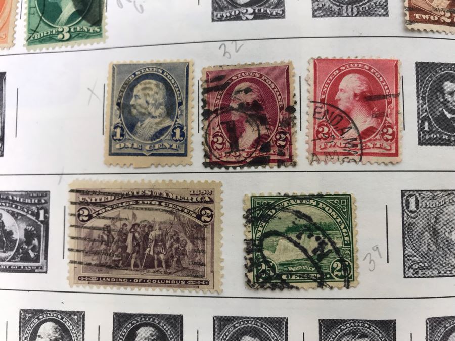 Ambassador Stamp Album With Stamps - See Photos For Some Of The Stamps In Book [Photo 44]