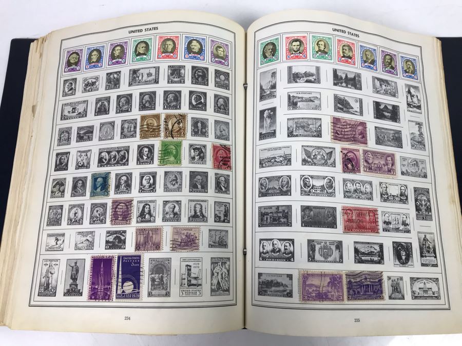 Ambassador Stamp Album With Stamps - See Photos For Some Of The Stamps In Book [Photo 47]