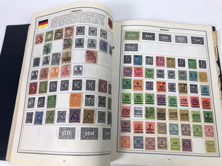 Ambassador Stamp Album With Stamps - See Photos For Some Of The Stamps In Book [Photo 26]