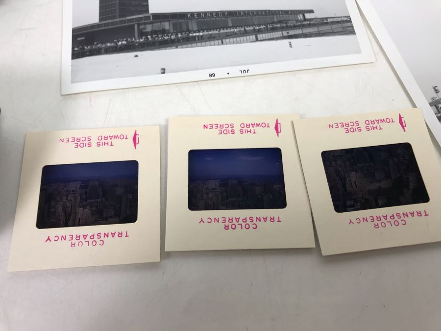 Vintage Konica Film Camera With Light Meter And Various Photographs And Slides - See Photos [Photo 12]