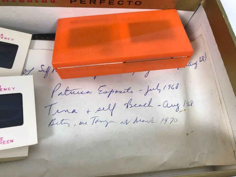 Vintage Konica Film Camera With Light Meter And Various Photographs And Slides - See Photos [Photo 15]