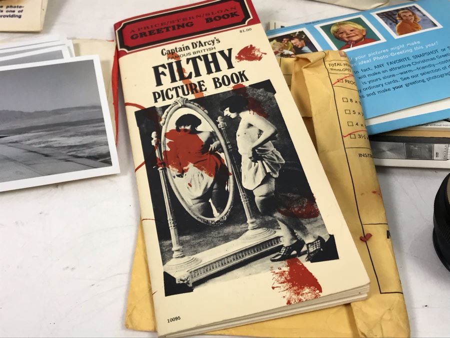 Vintage Konica Film Camera With Extra Lens And Various 1960s Photographs, Slides And Films Including Statue Of Liberty, Kennedy Airport, Museum Of Natural History, Beauty Show - See Photos [Photo 6]