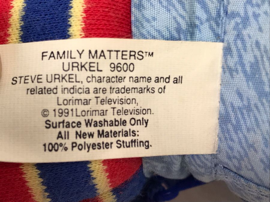 Vintage 1991 Family Matters Steve Urkel 9600 Talking Doll Lorimar Television [Photo 8]