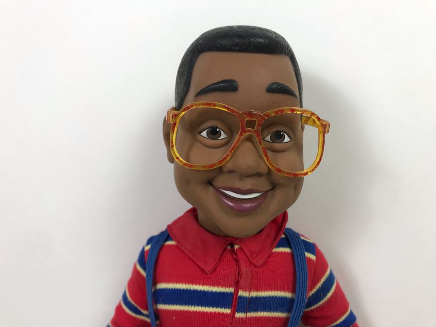 Vintage 1991 Family Matters Steve Urkel 9600 Talking Doll Lorimar