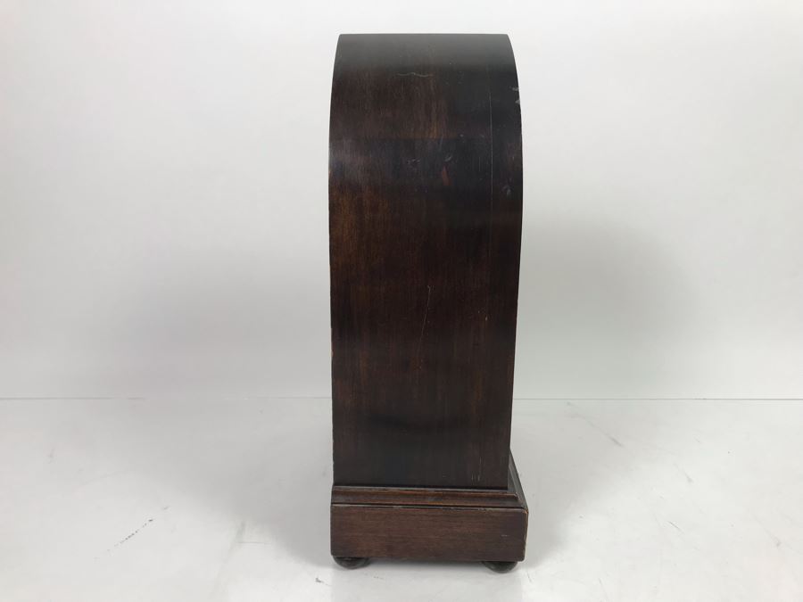 Vintage E. Ingraham Co Bristol Conn Clock - Frame That Holds Glass Face Needs To Be Soldered To Hinge 13'H X 8.5'W [Photo 8]