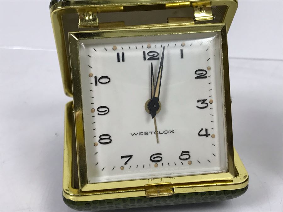 Heuer Stopwatch, Westclox Portable Alarm Clock And Bradley Portable Alarm Clock [Photo 9]