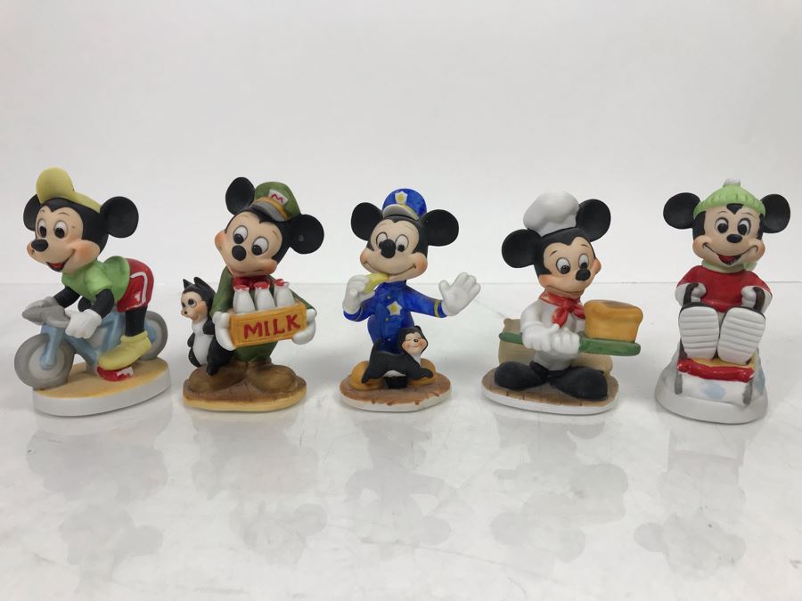 Walt Disney Productions Hand Painted Figurines