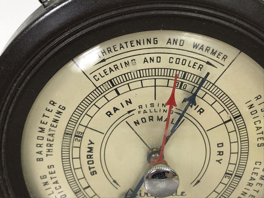 Nautical Themed Airguide Temperature Relative Humidity Gauge And Barometer Gauge By Fee And Stemwedel Inc Chicago [Photo 5]