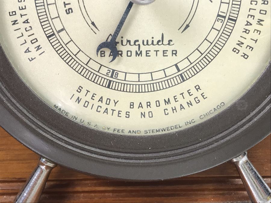 Nautical Themed Airguide Temperature Relative Humidity Gauge And Barometer Gauge By Fee And Stemwedel Inc Chicago [Photo 6]