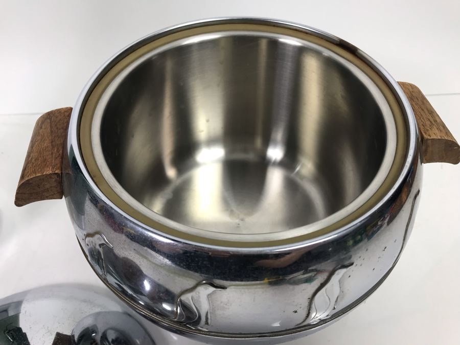 Mid-Century Penguin Hot & Cold Server And Aladdin Stanley Thermos [Photo 3]